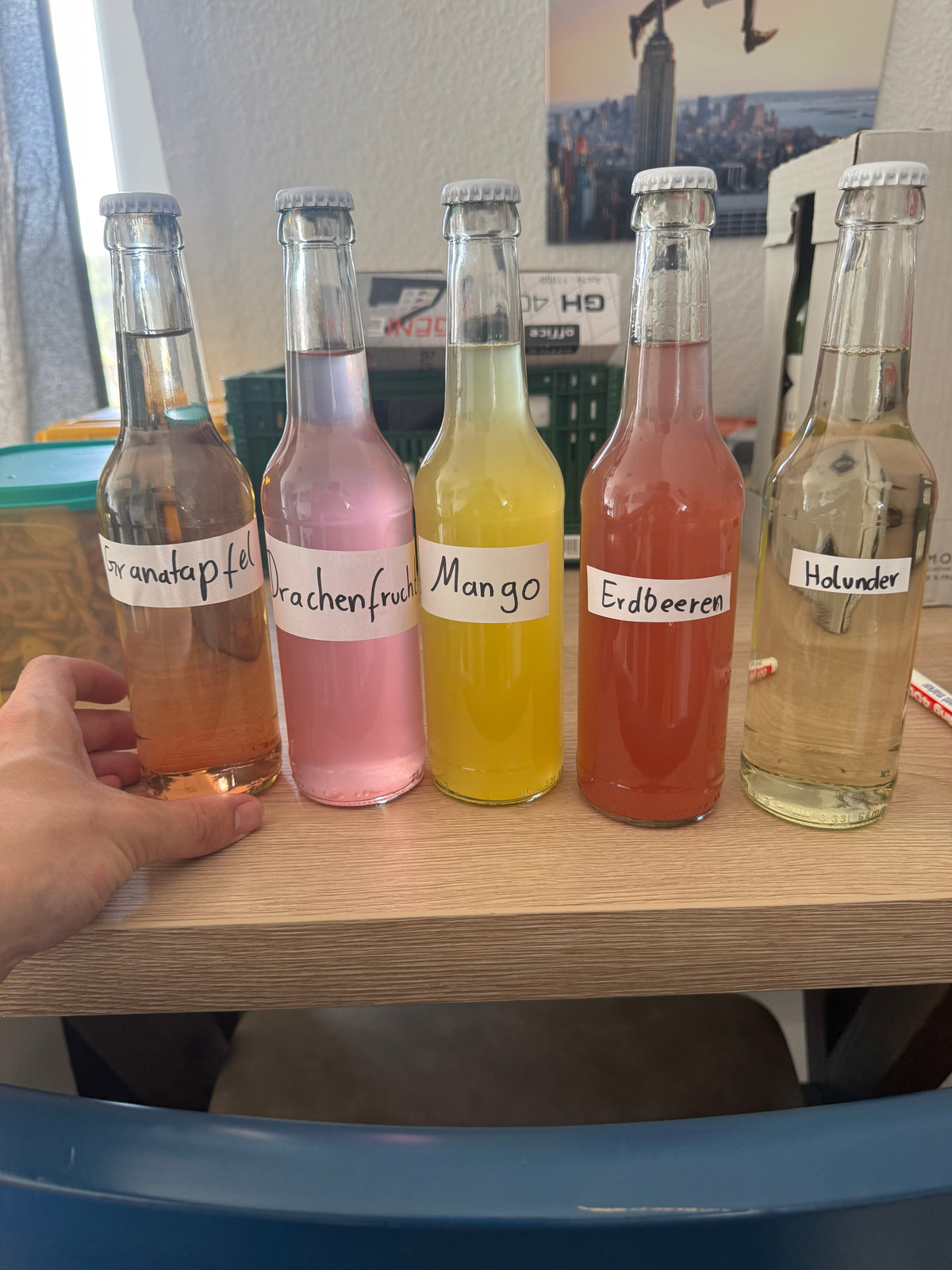 Limonadenproduktion