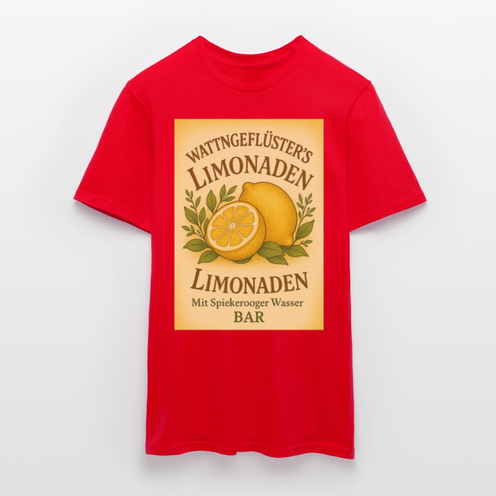 Wattngeflüster's Zitronenlimonade T-shirt - red