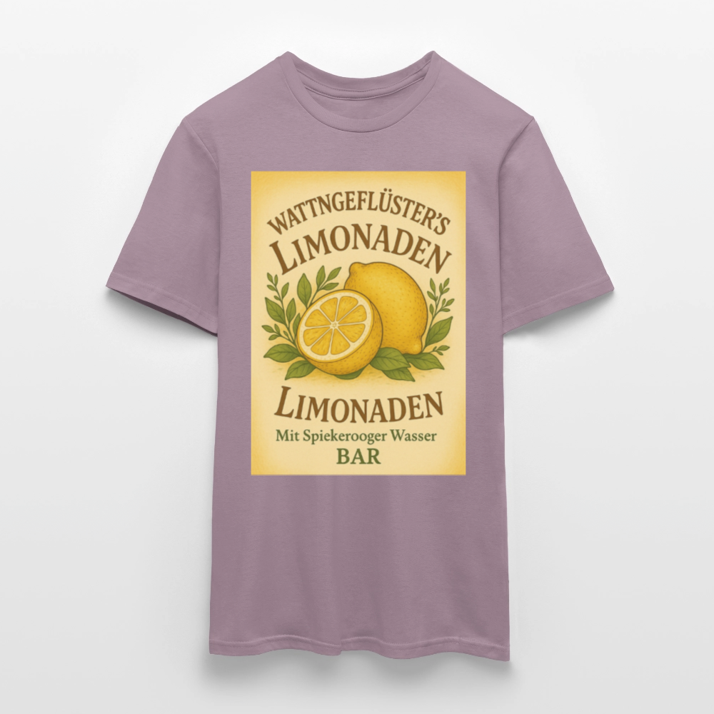 Wattngeflüster's Zitronenlimonade T-shirt - purple-grey 