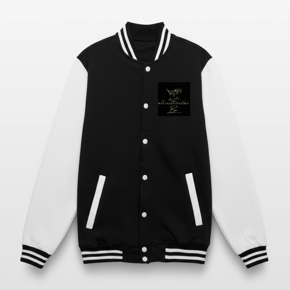 College JACKE WATTNGEFLSÜTER'S BAR - black/white