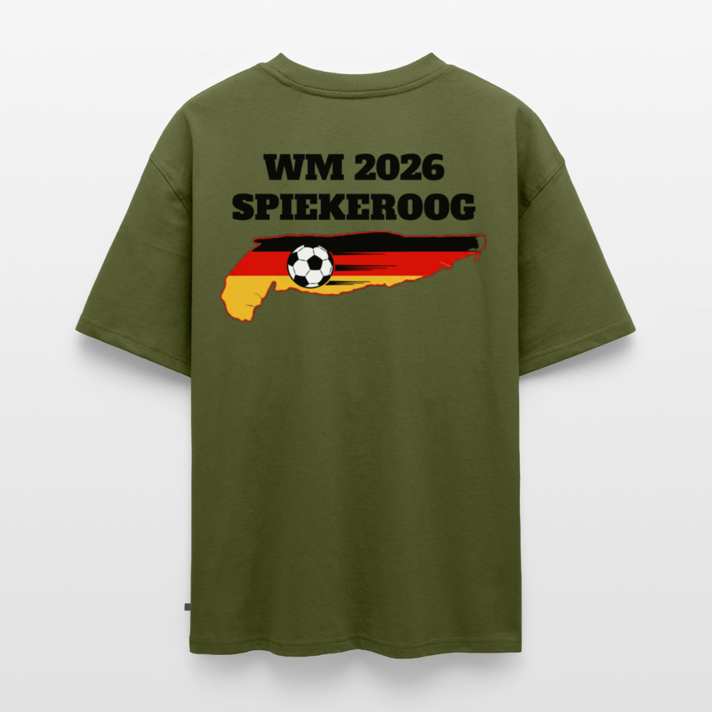 WM 2026 Tshirt Rückendruck - khaki