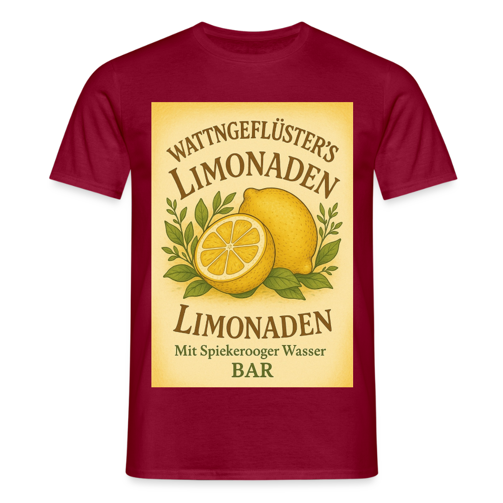 Wattngeflüster's Zitronenlimonade T-shirt - brick red