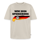 Wm Tshirt Druckvorne - beige