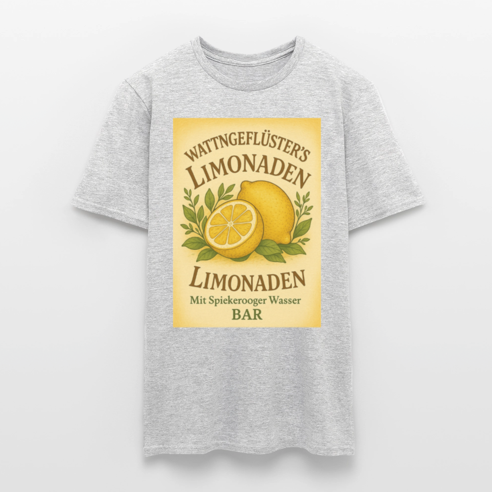 Wattngeflüster's Zitronenlimonade T-shirt - heather grey