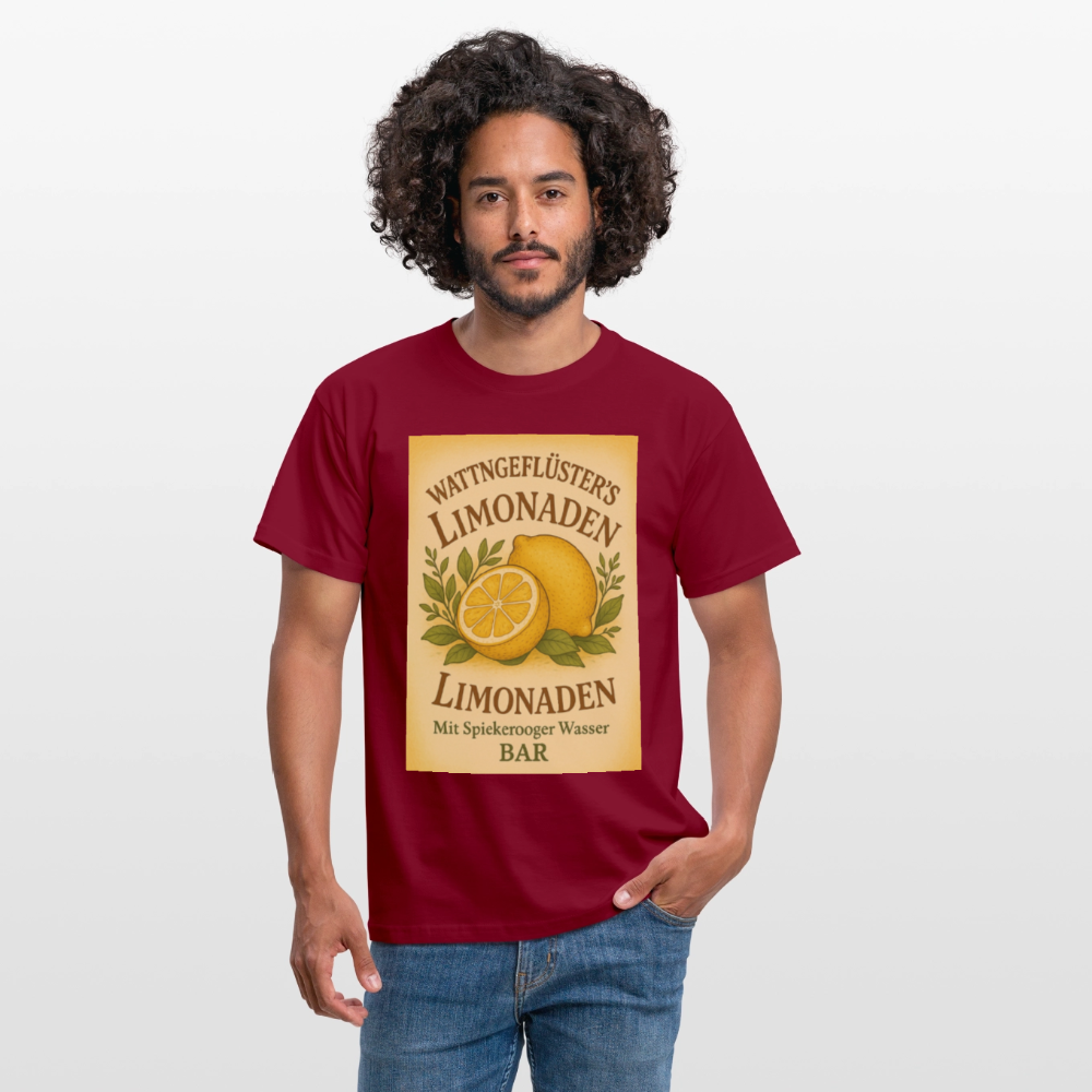 Wattngeflüster's Zitronenlimonade T-shirt - brick red