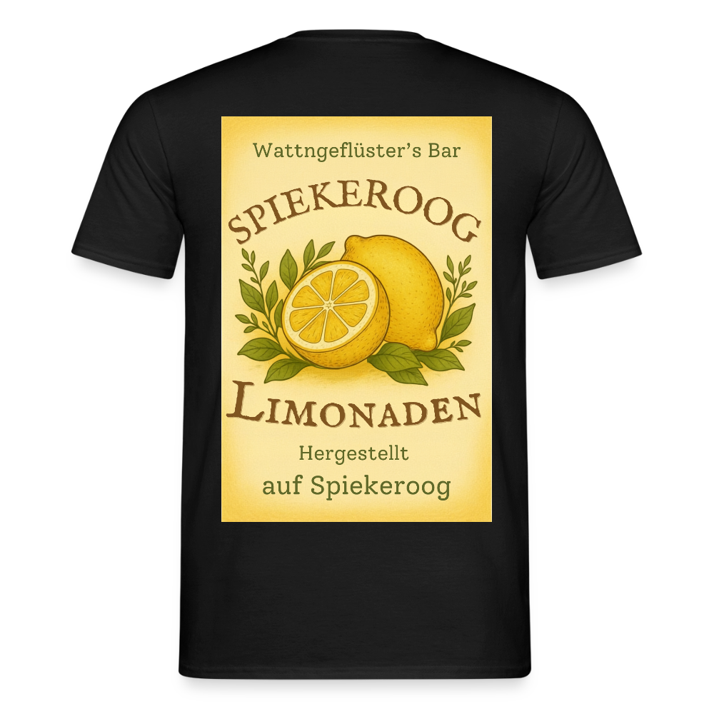 Spiekeroog Limonade Tshirt - black