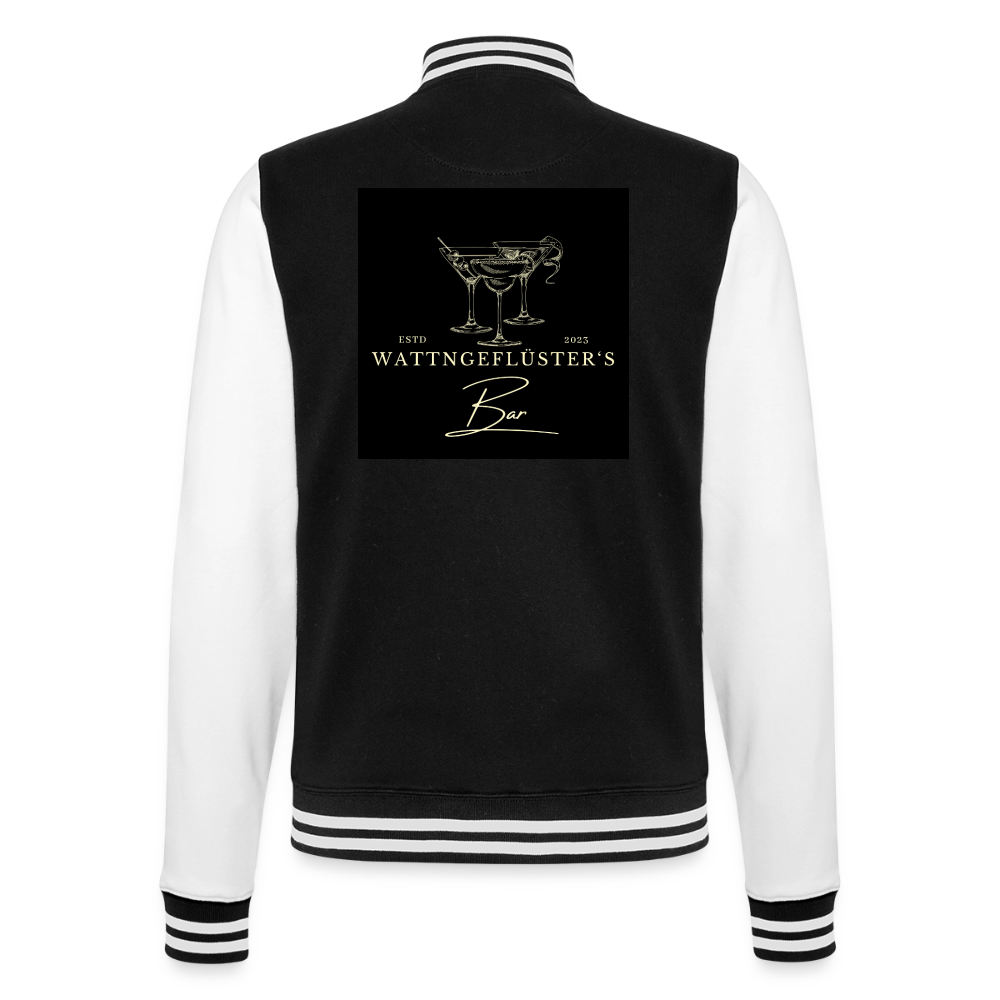 College JACKE WATTNGEFLSÜTER'S BAR - black/white