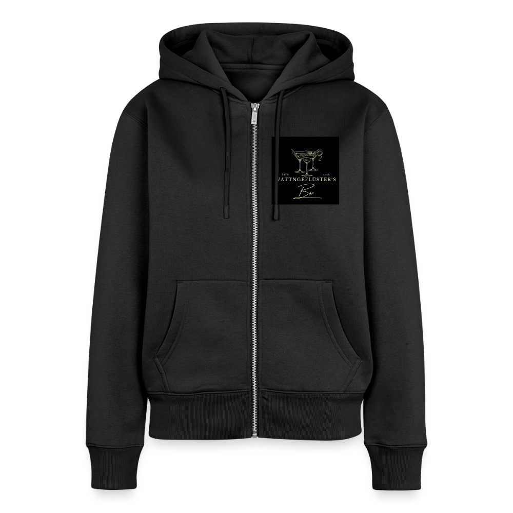 Women's Premium Hooded Jacket - black