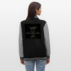College JACKE WATTNGEFLSÜTER'S BAR - black/heather grey