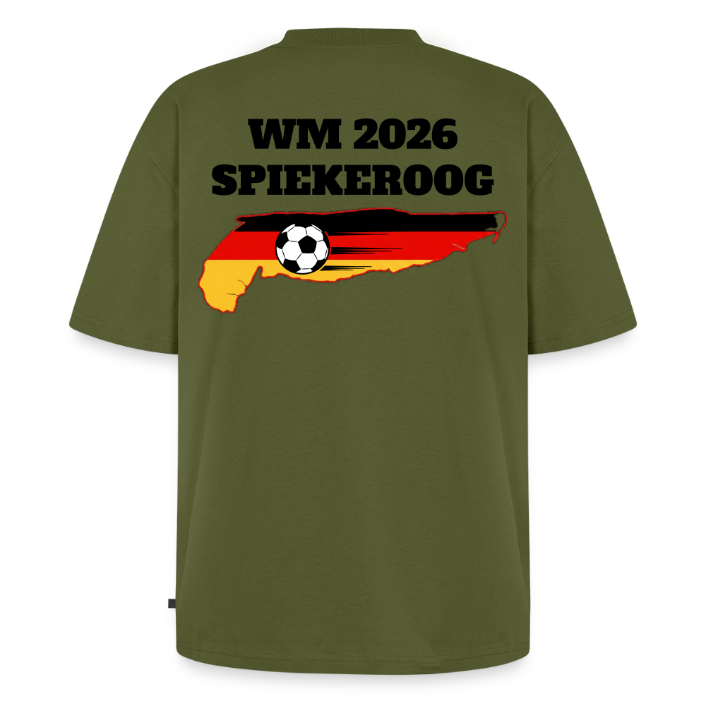WM 2026 Tshirt Rückendruck - khaki