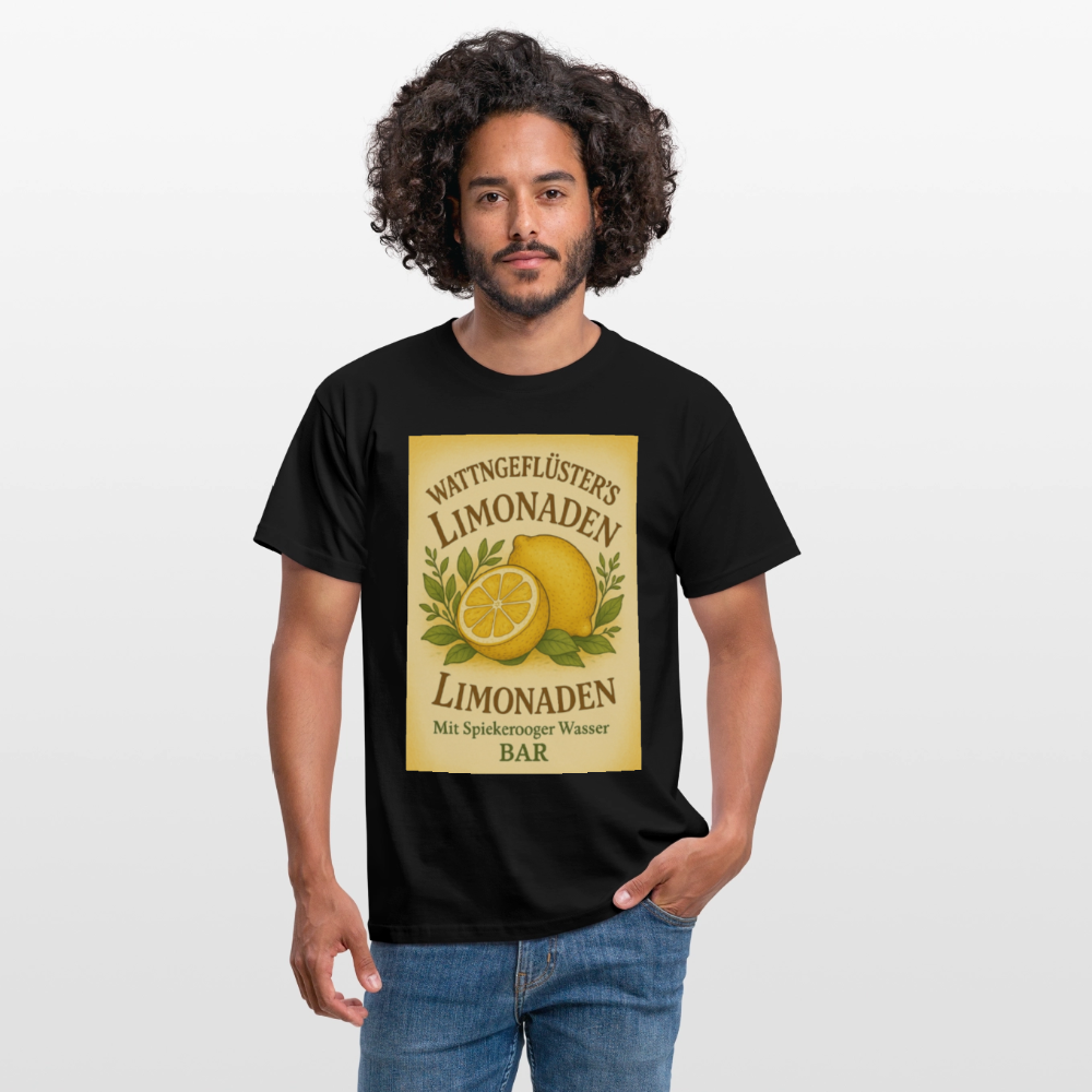 Wattngeflüster's Zitronenlimonade T-shirt - black