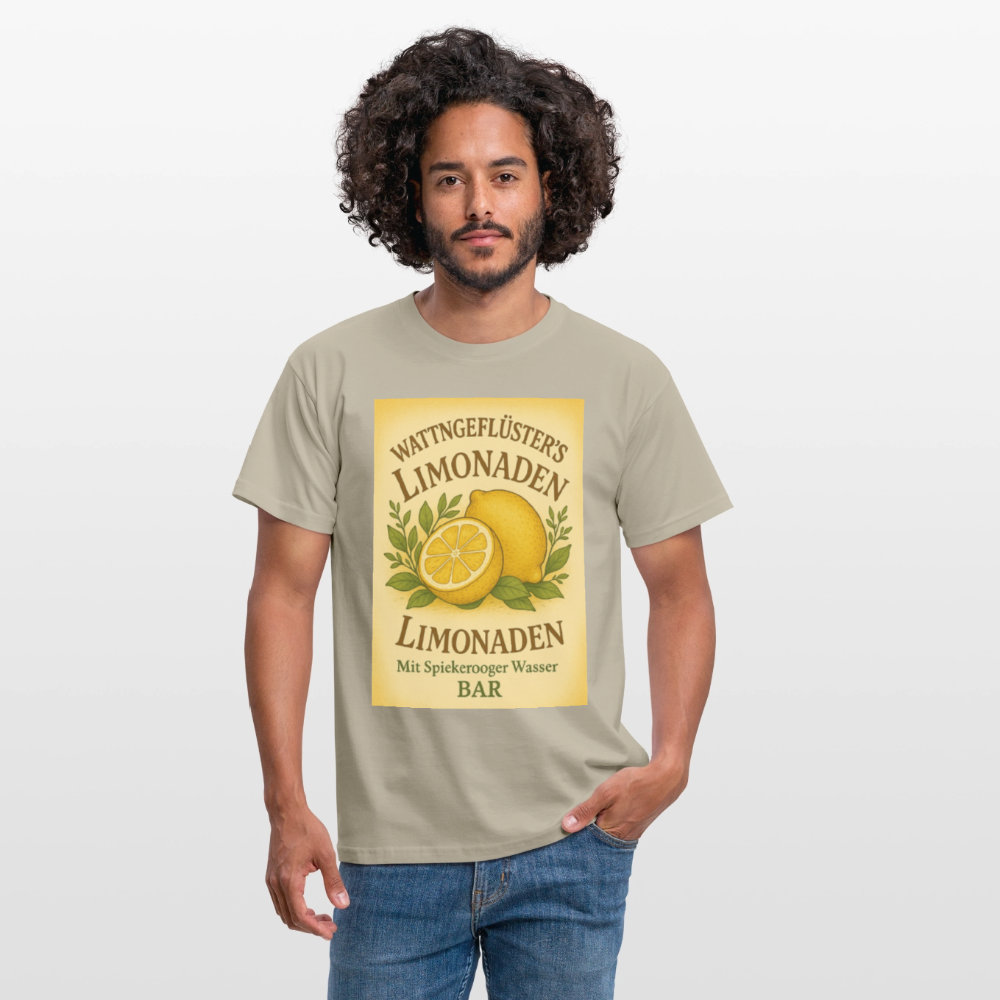Wattngeflüster's Zitronenlimonade T-shirt - sand beige