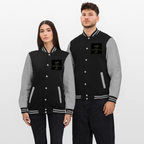 College JACKE WATTNGEFLSÜTER'S BAR - black/heather grey