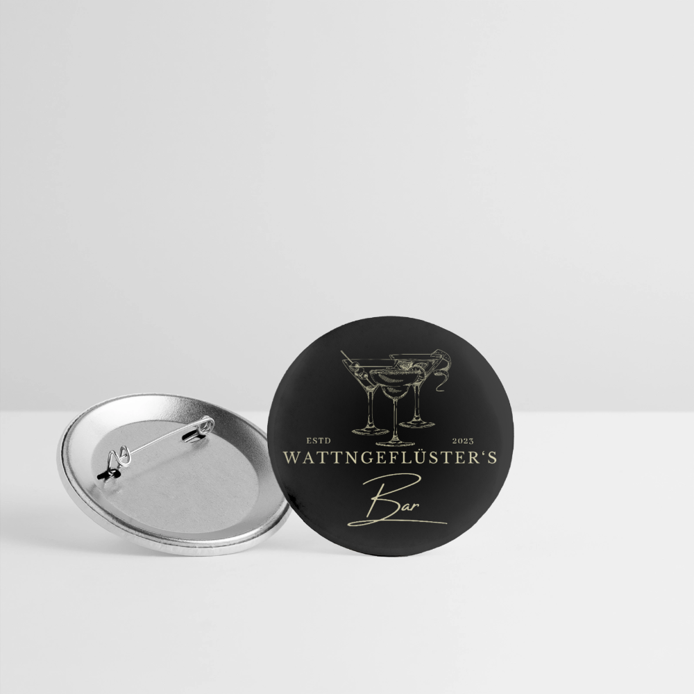 Wattngeflüster's Bar Button - white