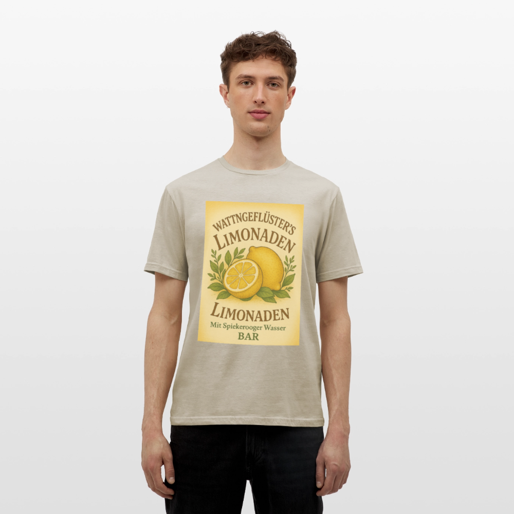 Wattngeflüster's Zitronenlimonade T-shirt - sand beige