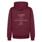 Wattngeflüster's Premium Hoodie - burgundy