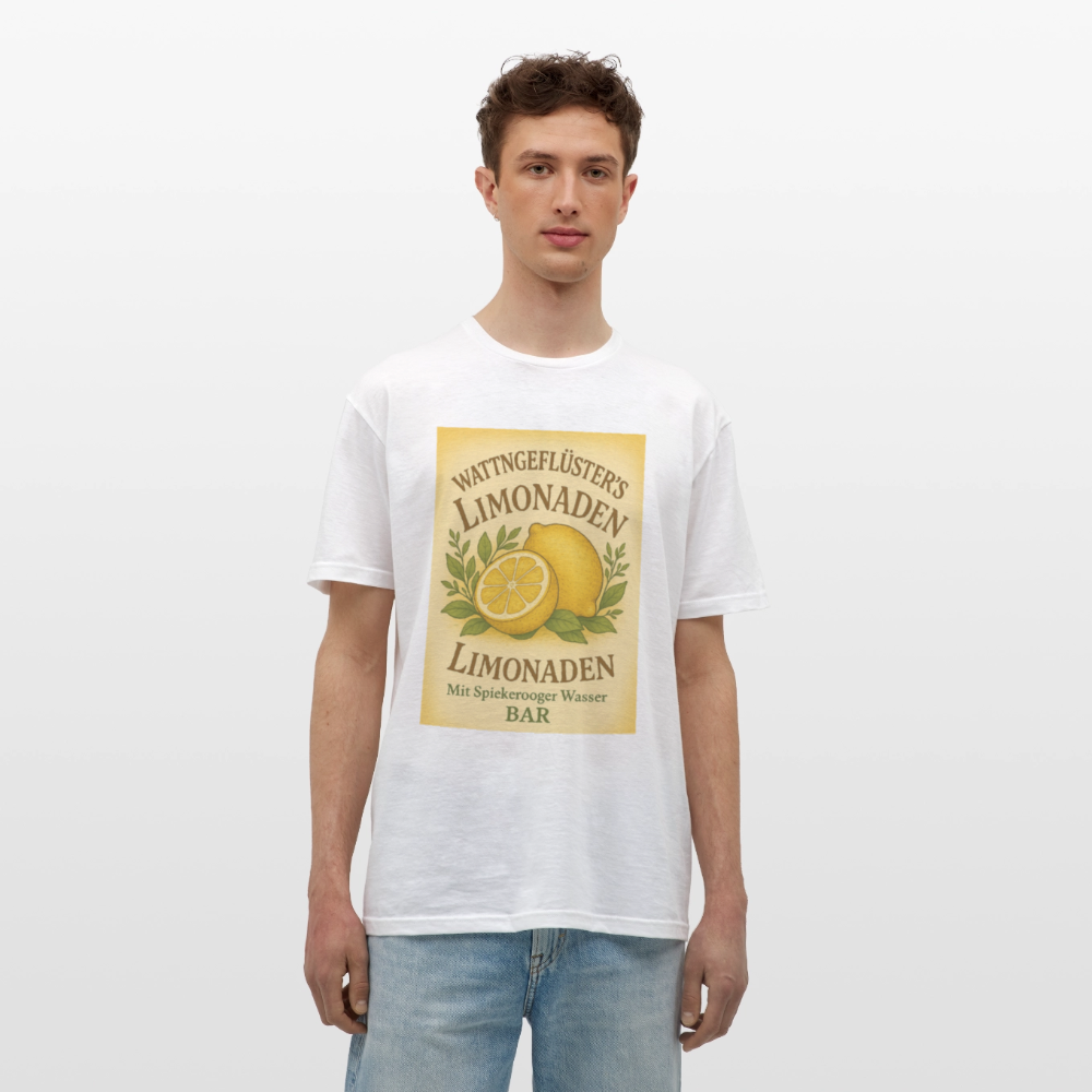 Wattngeflüster's Zitronenlimonade T-shirt - white
