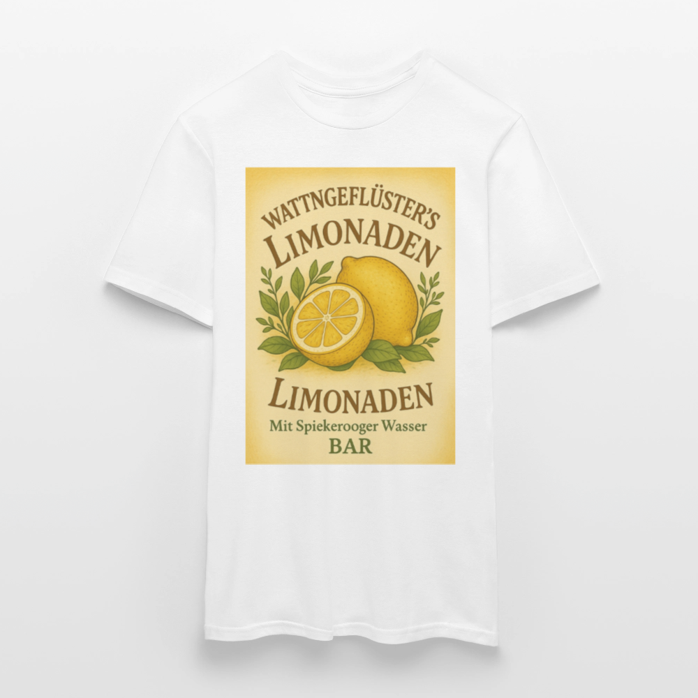 Wattngeflüster's Zitronenlimonade T-shirt - white