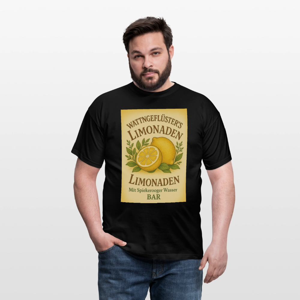 Wattngeflüster's Zitronenlimonade T-shirt - black