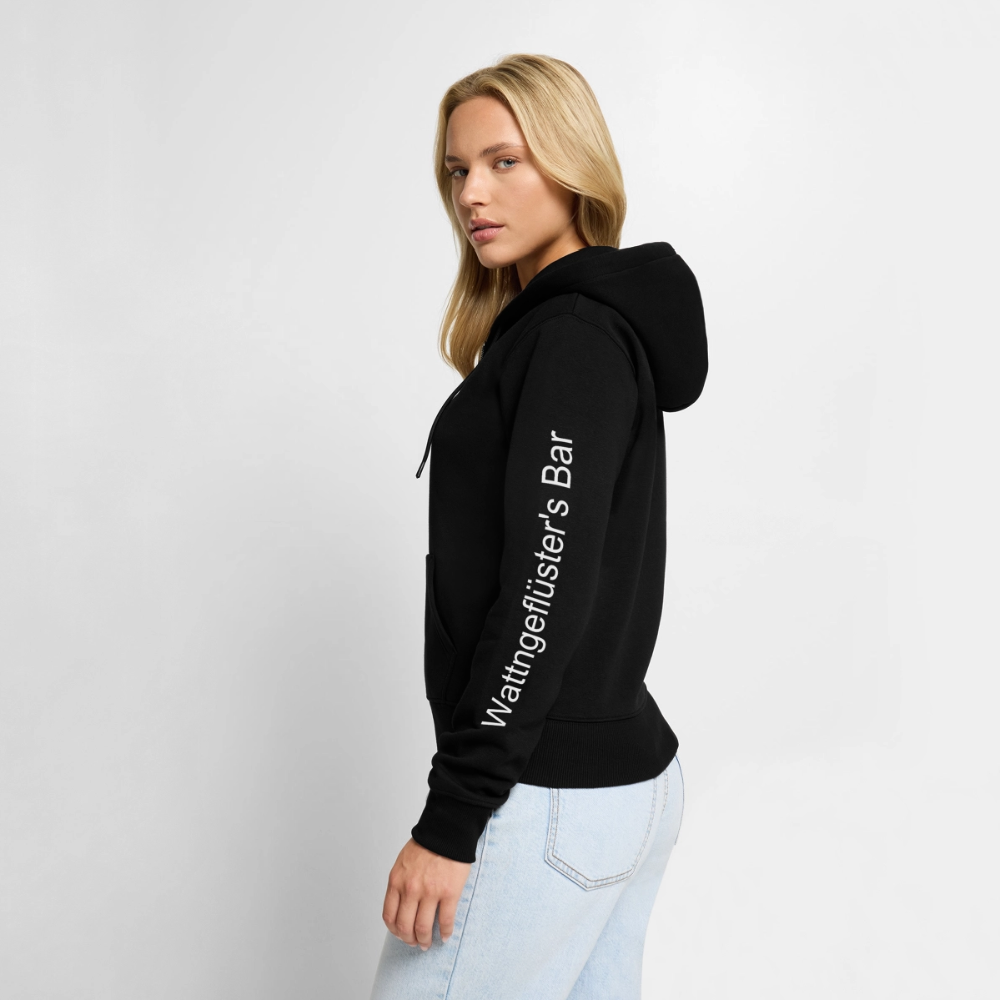 Women's Premium Hooded Jacket - black