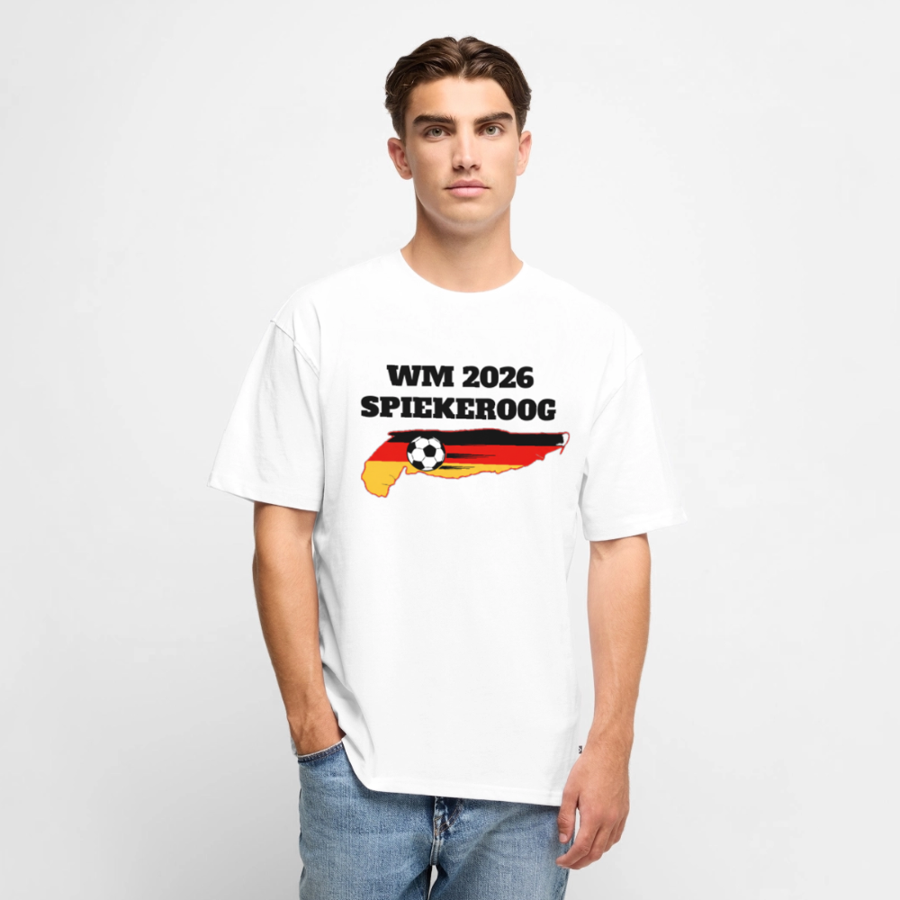 Wm Tshirt Druckvorne - white