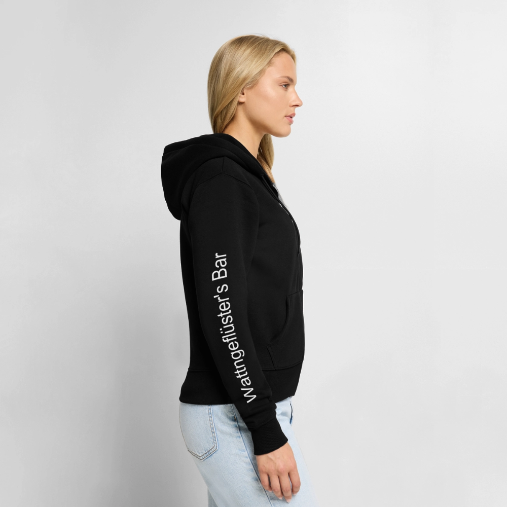 Women's Premium Hooded Jacket - black