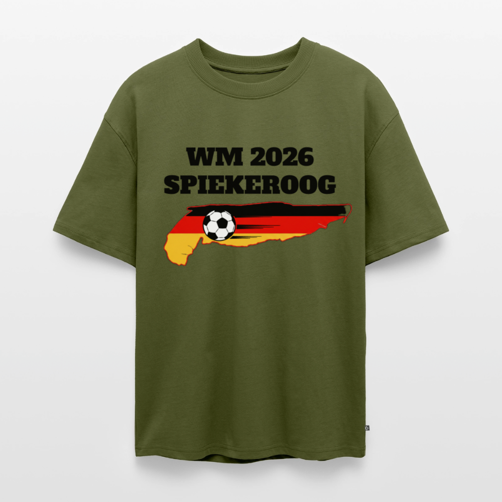 Wm Tshirt Druckvorne - khaki