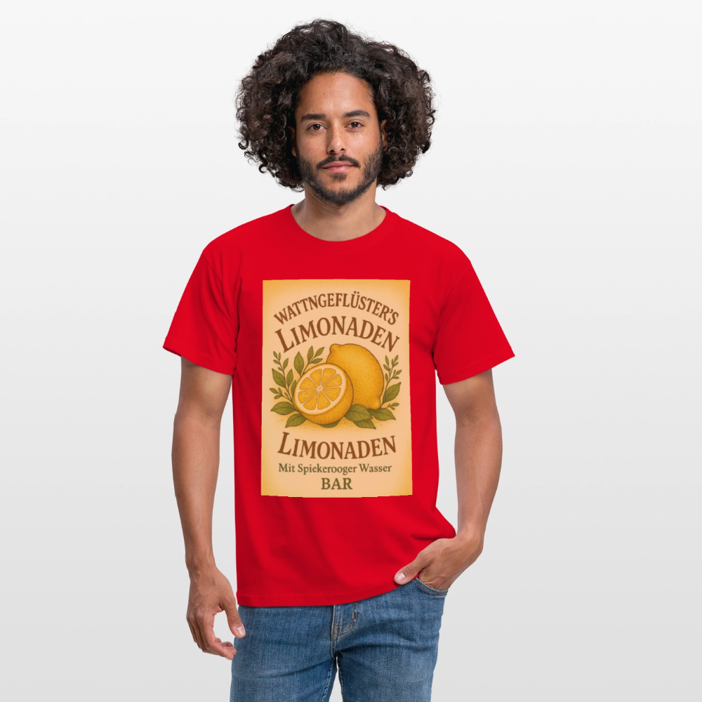 Wattngeflüster's Zitronenlimonade T-shirt - red