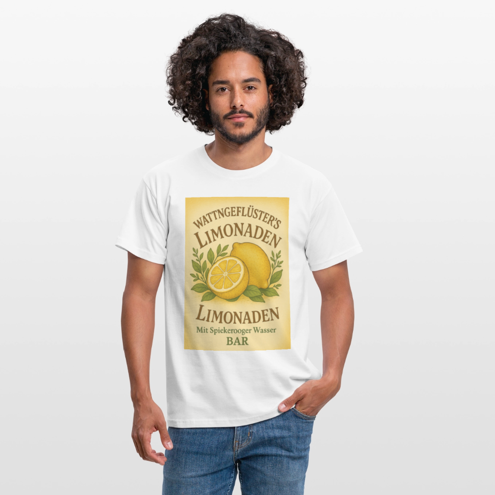 Wattngeflüster's Zitronenlimonade T-shirt - white