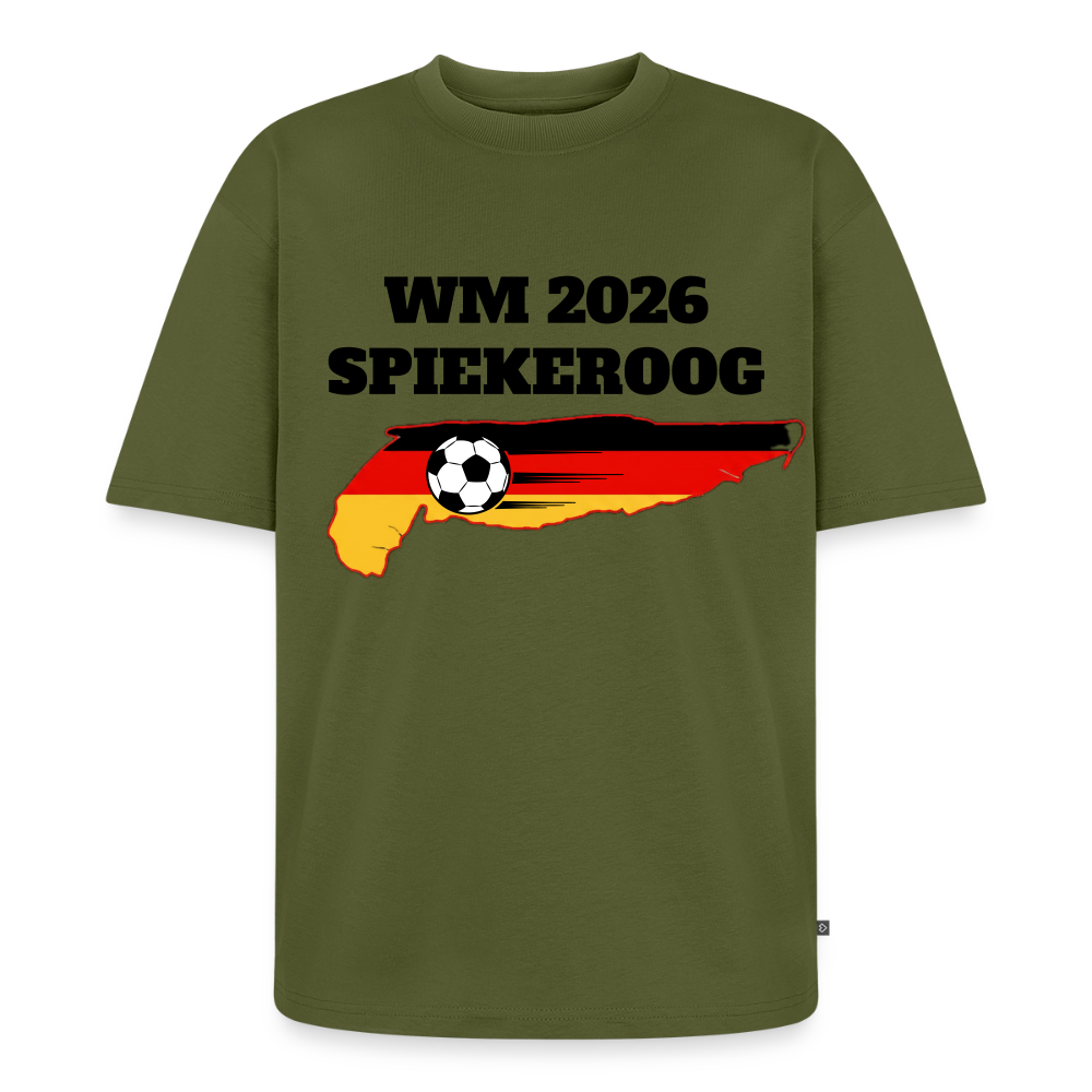 Wm Tshirt Druckvorne - khaki
