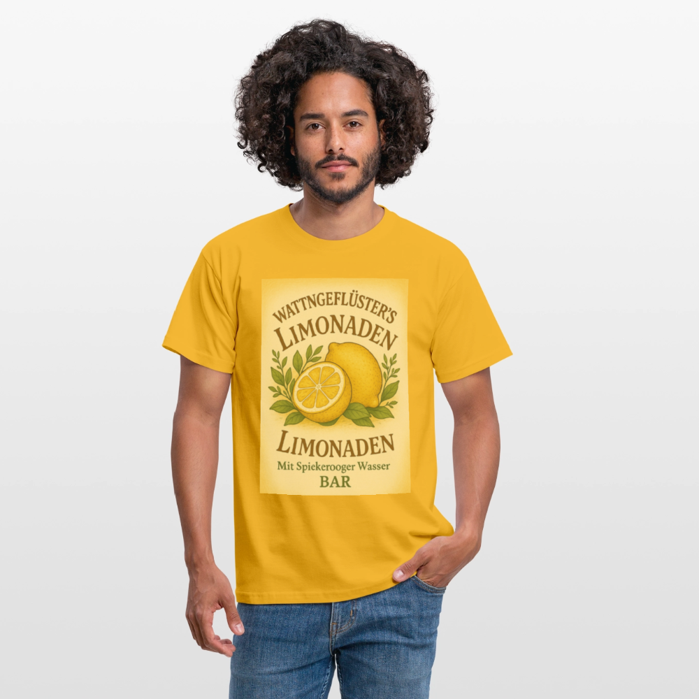 Wattngeflüster's Zitronenlimonade T-shirt - yellow