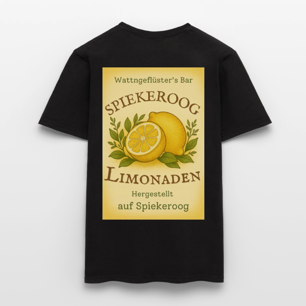 Spiekeroog Limonade Tshirt - black