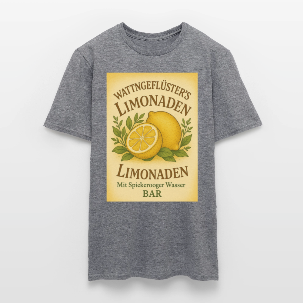 Wattngeflüster's Zitronenlimonade T-shirt - graphite heather