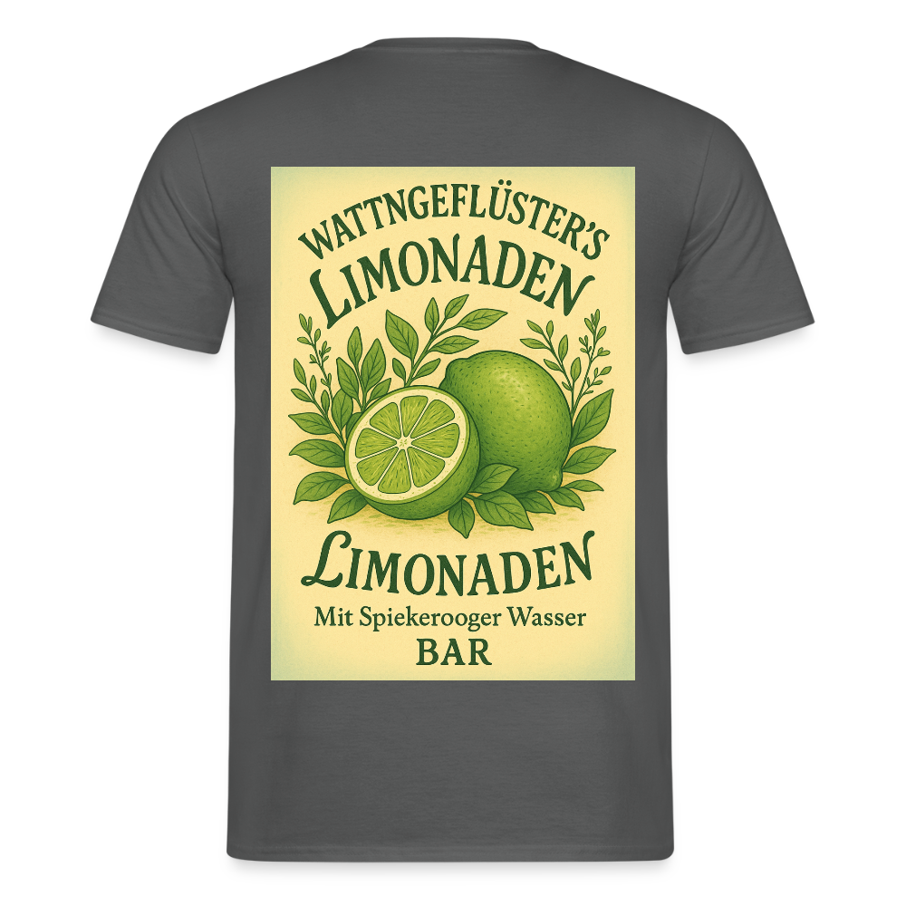 Wattnbar Limetten Tshirt 2025 - charcoal grey