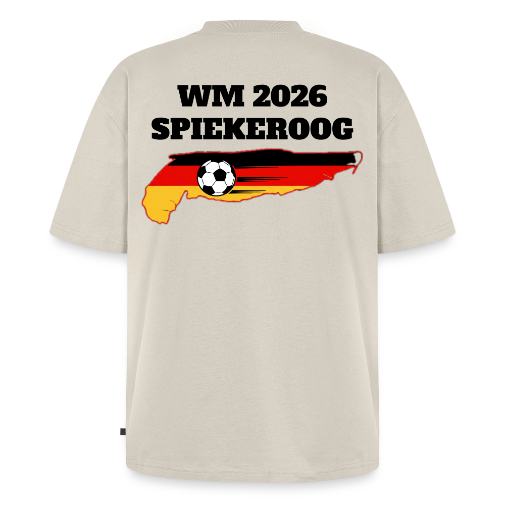 WM 2026 Tshirt Rückendruck - beige