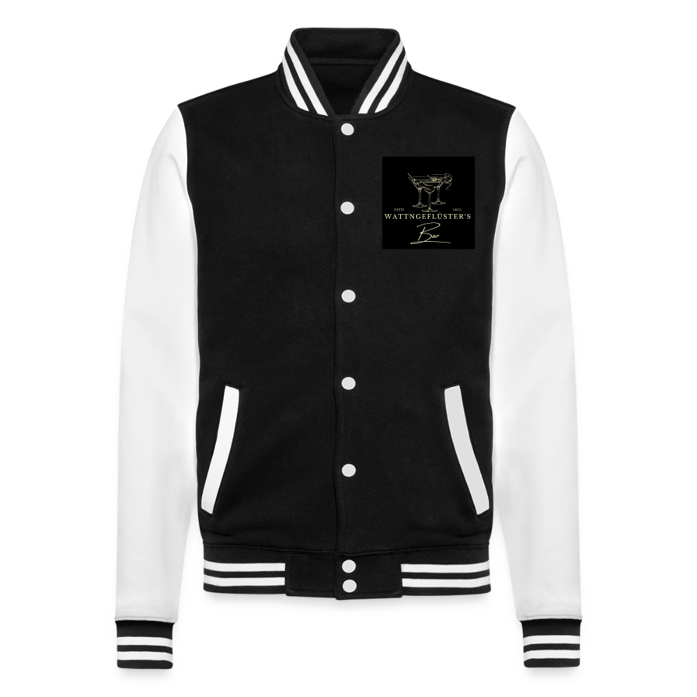 College JACKE WATTNGEFLSÜTER'S BAR - black/white