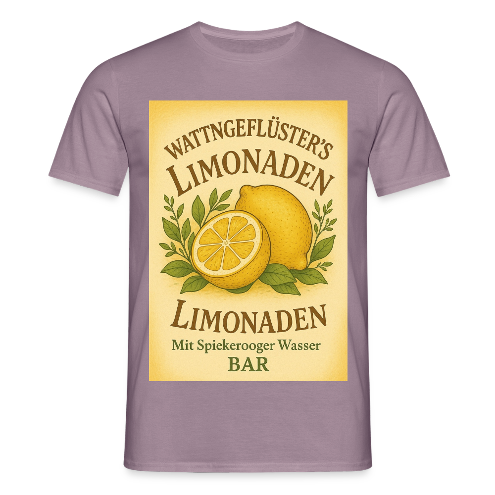 Wattngeflüster's Zitronenlimonade T-shirt - purple-grey 
