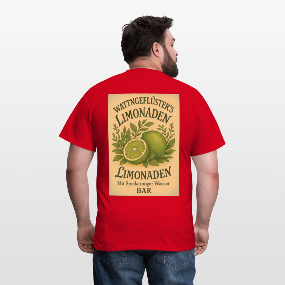 Wattnbar Limetten Tshirt 2025 - red