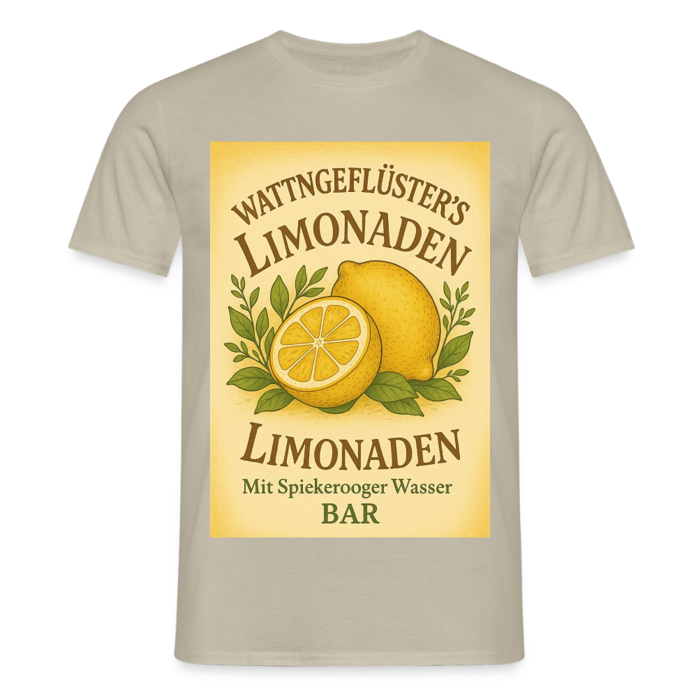 Wattngeflüster's Zitronenlimonade T-shirt - sand beige