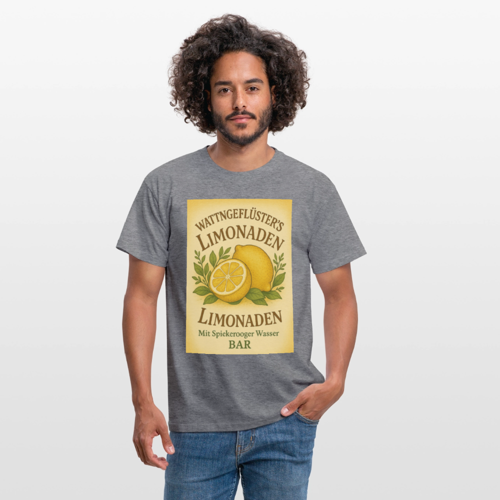 Wattngeflüster's Zitronenlimonade T-shirt - graphite heather