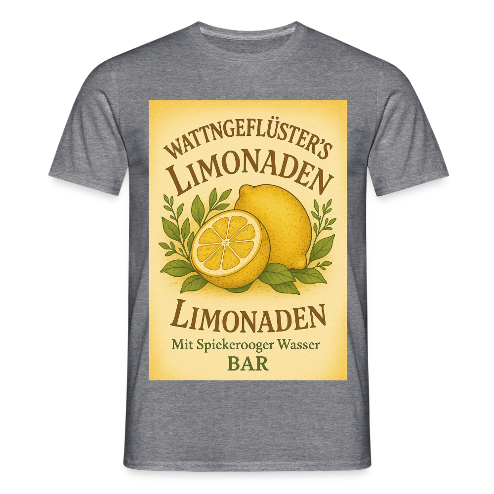 Wattngeflüster's Zitronenlimonade T-shirt - graphite heather