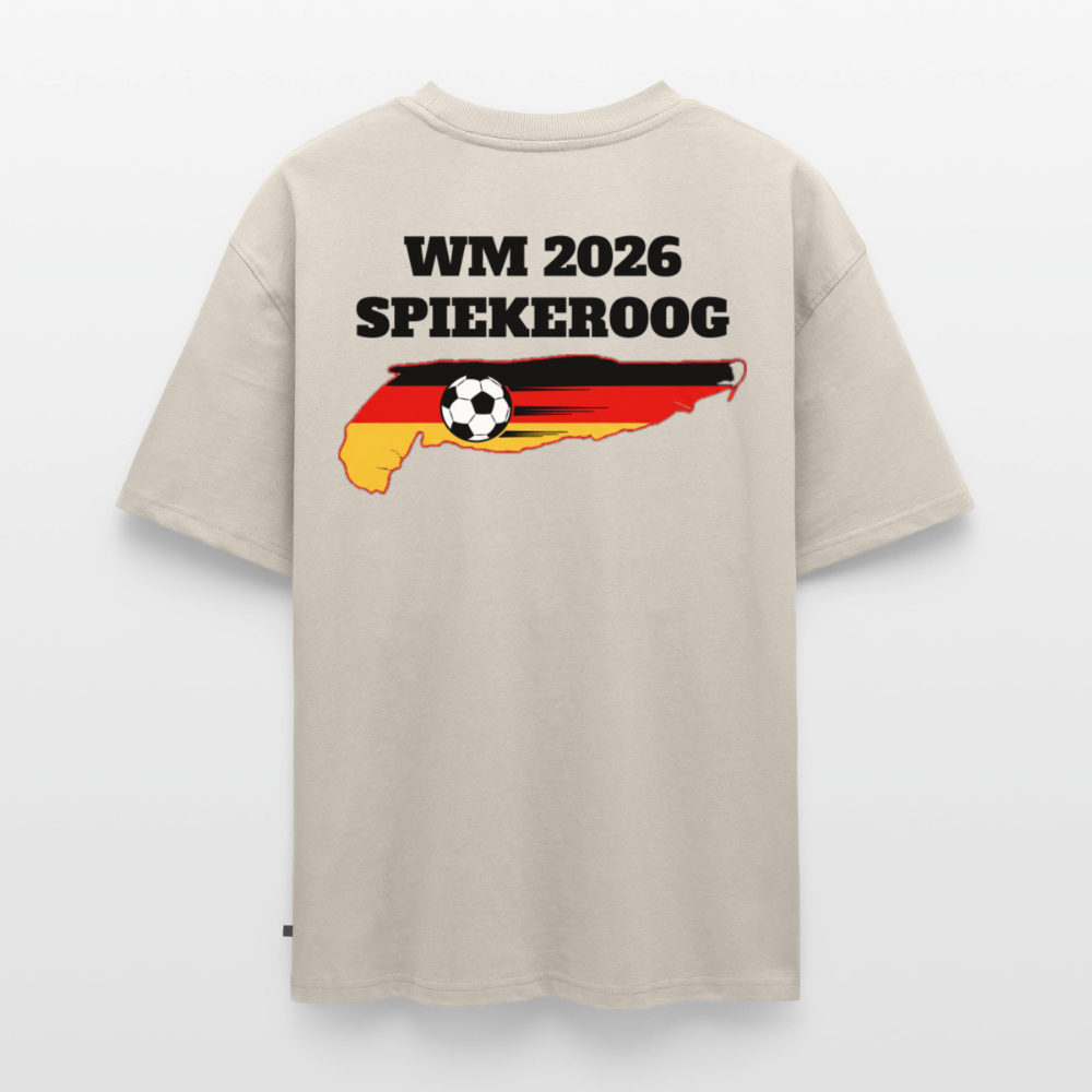 WM 2026 Tshirt Rückendruck - beige