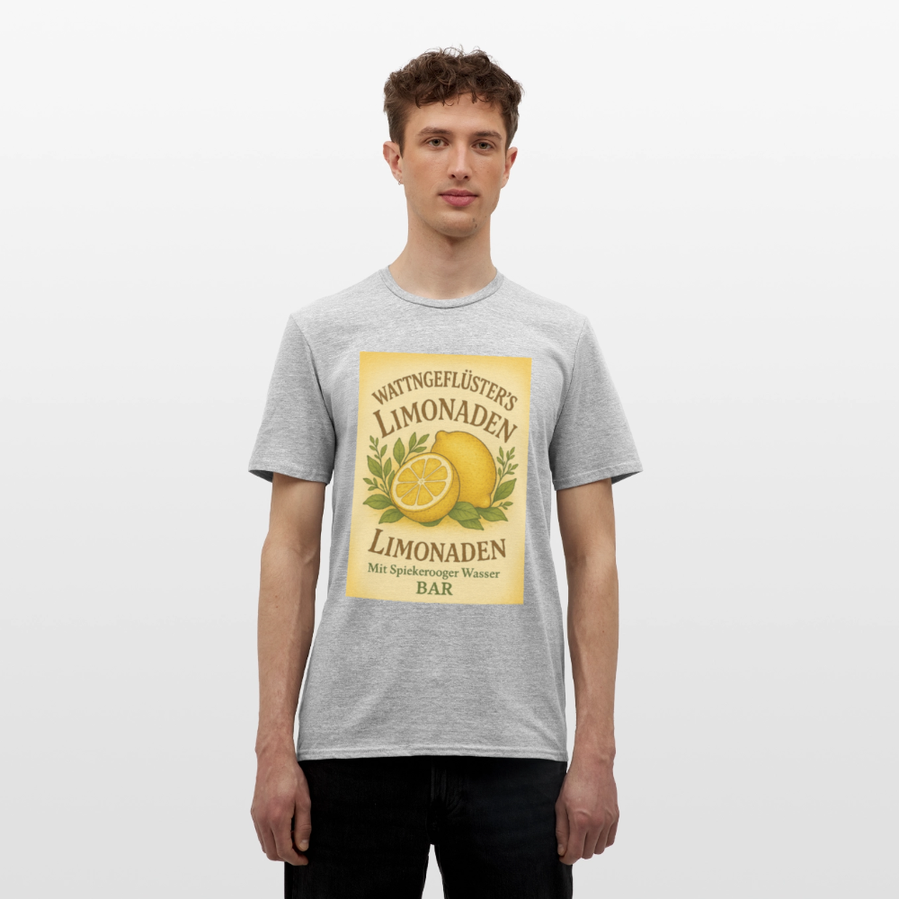 Wattngeflüster's Zitronenlimonade T-shirt - heather grey