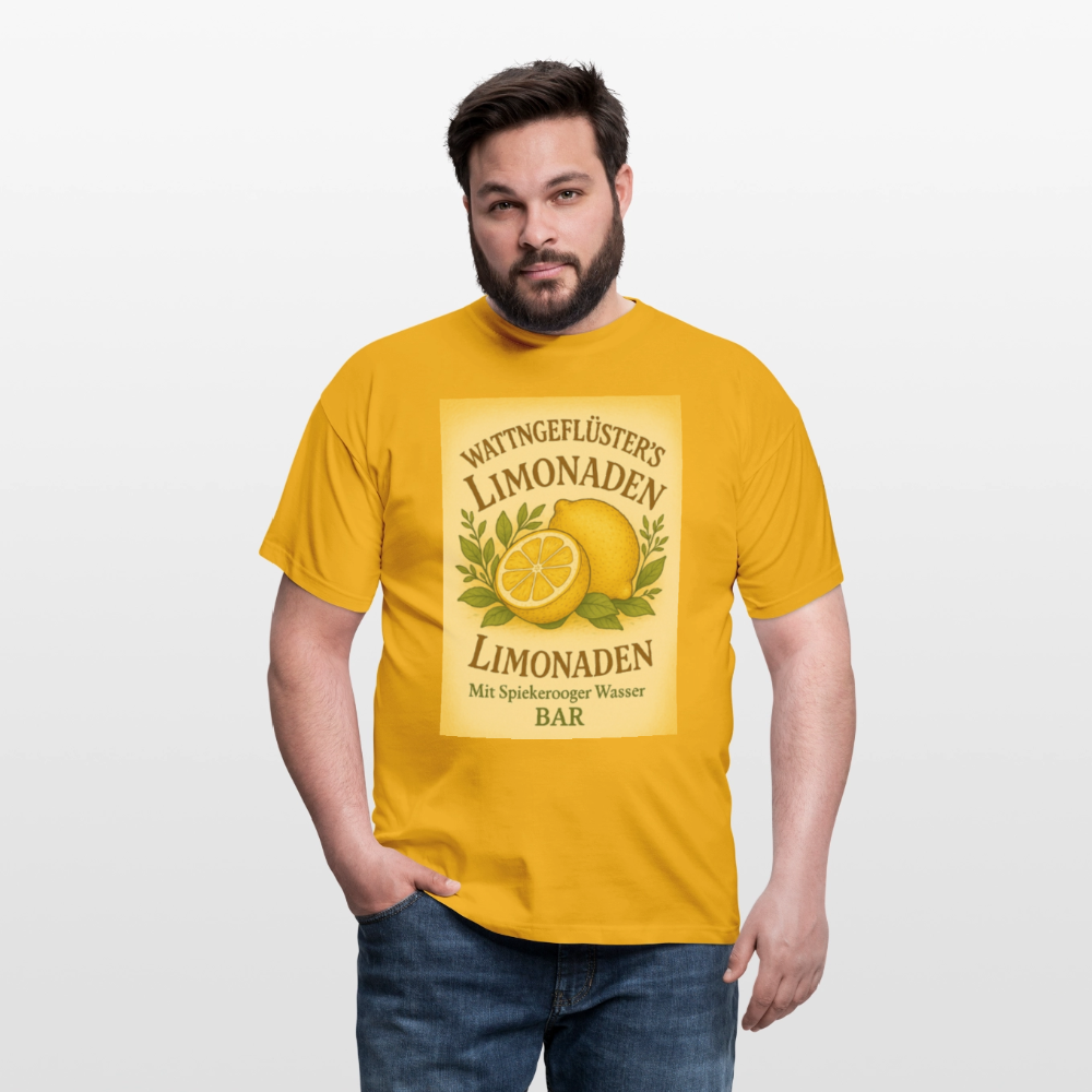 Wattngeflüster's Zitronenlimonade T-shirt - yellow