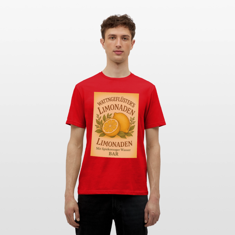 Wattngeflüster's Zitronenlimonade T-shirt - red
