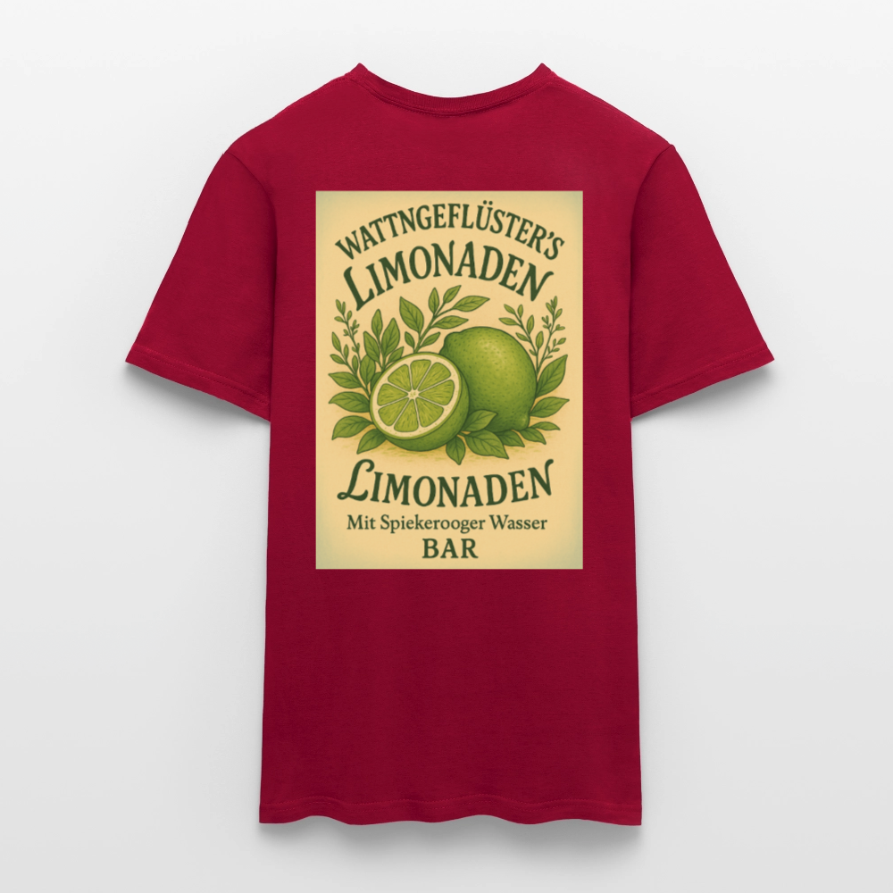 Wattnbar Limetten Tshirt 2025 - brick red
