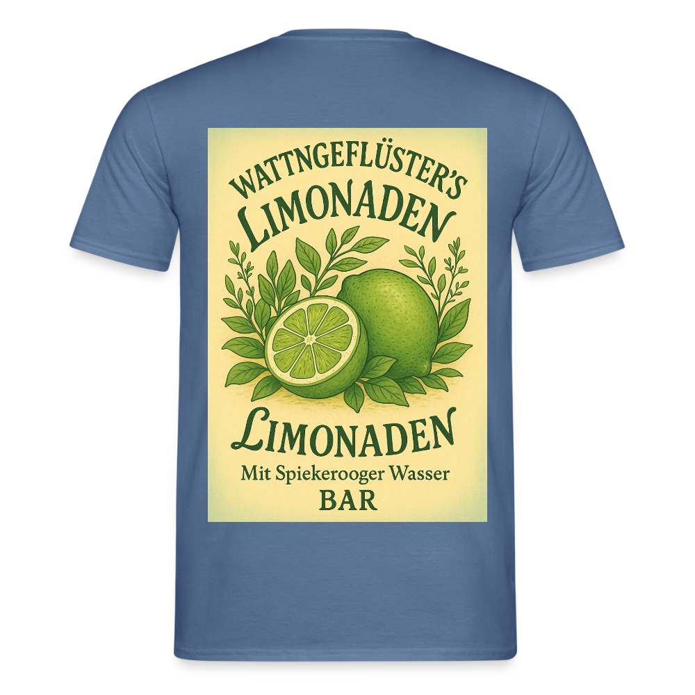 Wattnbar Limetten Tshirt 2025 - dove blue 