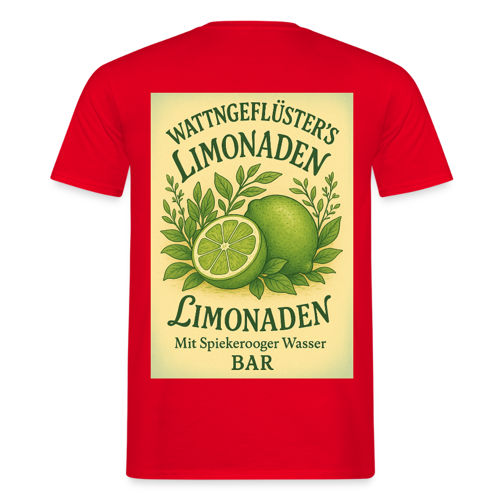 Wattnbar Limetten Tshirt 2025 - red