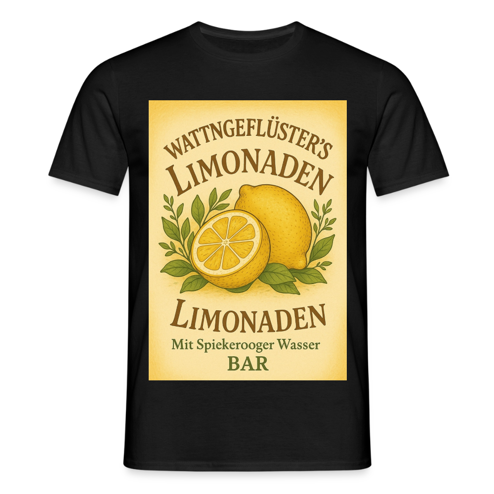 Wattngeflüster's Zitronenlimonade T-shirt - black