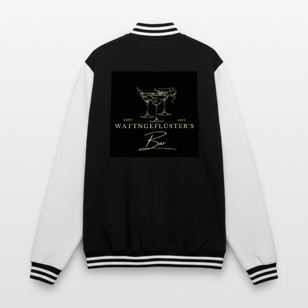 College JACKE WATTNGEFLSÜTER'S BAR - black/white